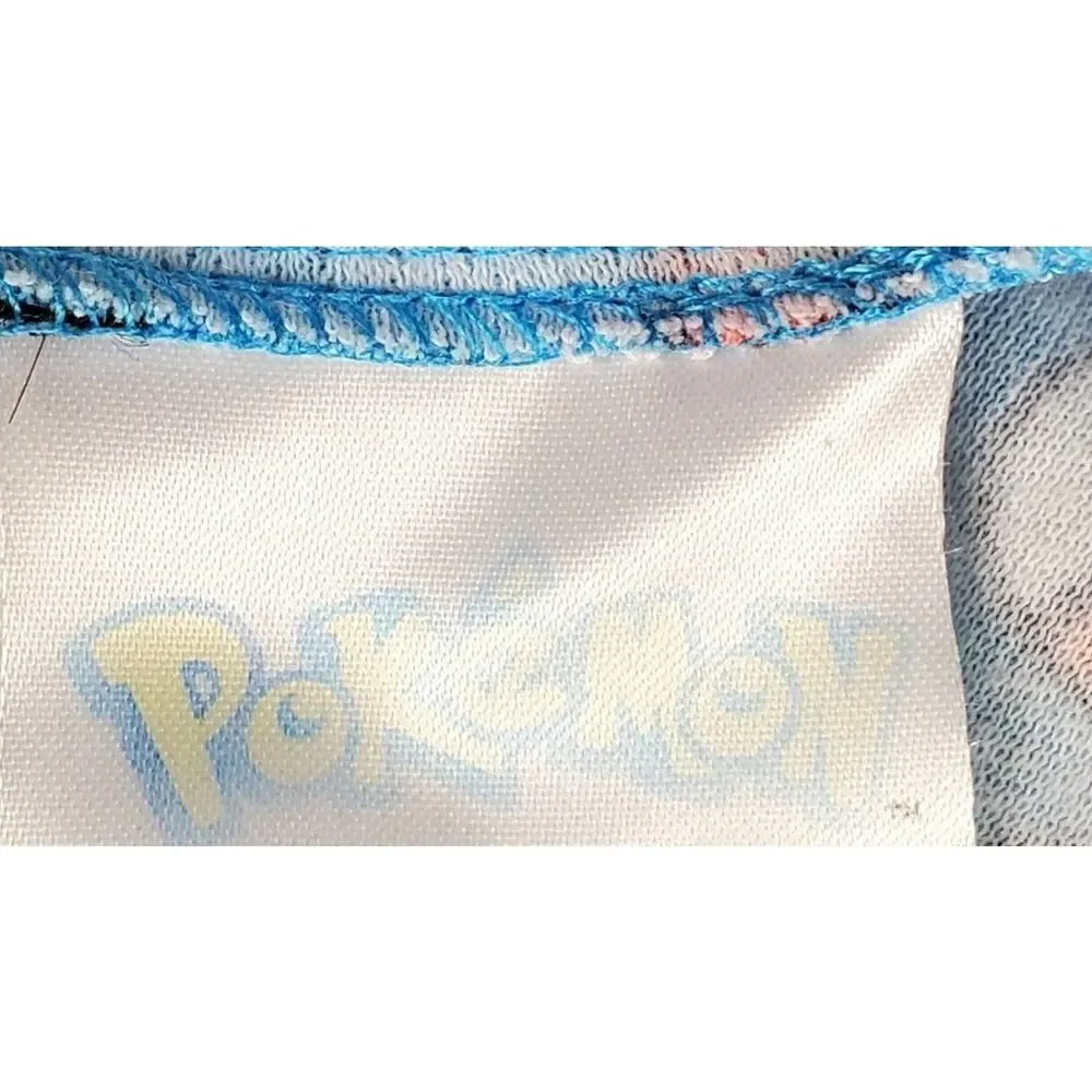 Build A Bear Pokemon Eevee Pokeball Hooded Sleeper Outfit Blue Pajamas Clothes